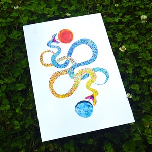 To Be Entwined A4 Art Print
