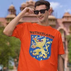 Netherlands Shirt | Dutch Coat of Arms Unisex Adult T-shirt
