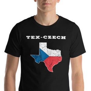 Czech Texas T-shirt for Texans With a Czech Heritage Tex - Etsy