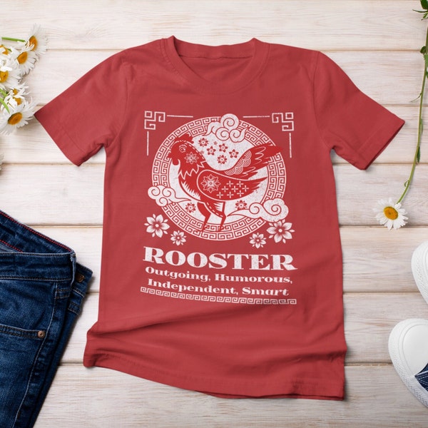 Chinese Zodiac Sign T Shirt (Rooster) Semi Slim Fit Limited Edition main image 0