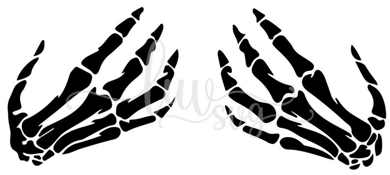 Skeleton Boob Hands SVG Skeleton Hands Svg Boob hands | Etsy