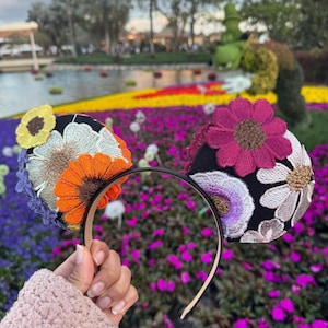 Flower Mouse Ears: Epcot Festival Minnie Ears