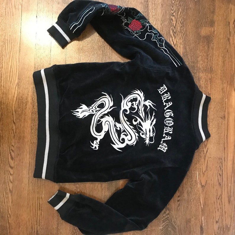 Vintage Japanese Reversible Bomber image 2