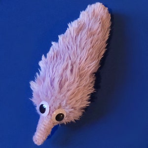 fluffy worm on a string plushies image 7