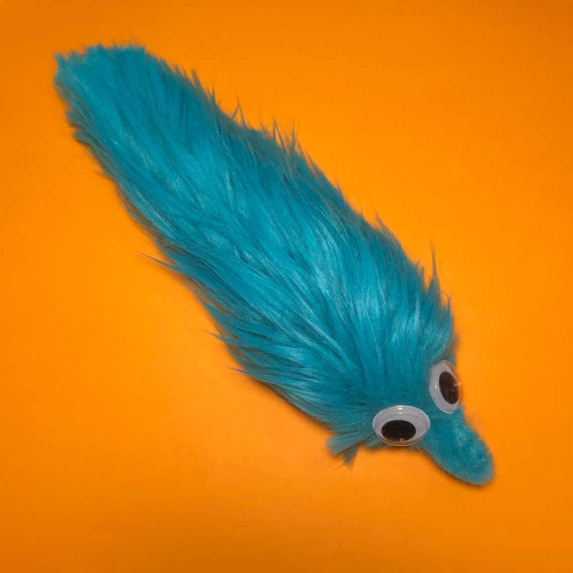Fluffy worm on a string plushies | Etsy