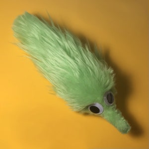 fluffy worm on a string plushies image 6