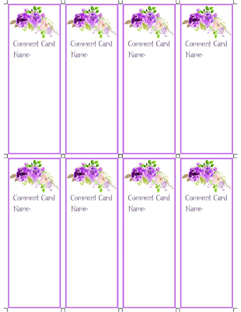 PIANO RECITAL Program & Comment Cardcurvy Keyboard and Pretty Lavender