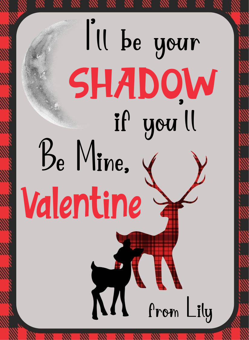 6 WILDLIFE SILHOUETTE Valentine Templates-moose, Wolf, Deer, Bear-all ...