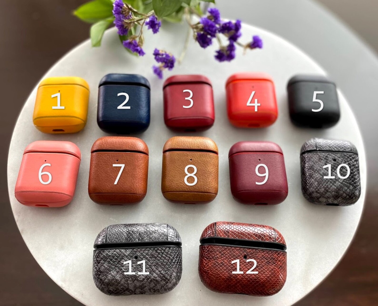 AirPods Case Personalized Laser Engraved Leather AirPod Etsy