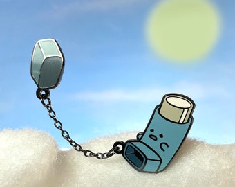 Breath Buddy Worried Pin