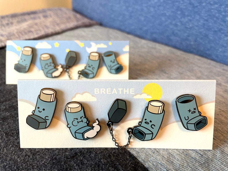 Breath Buddy Pins Set