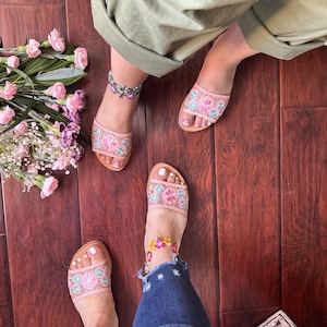 luz huarache sandals