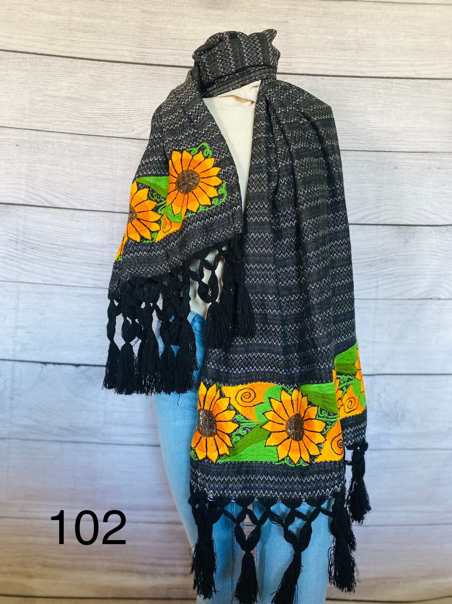 Embroidered Mexican Shawl. Mexican Traditional Blanket Shawl. Etsy