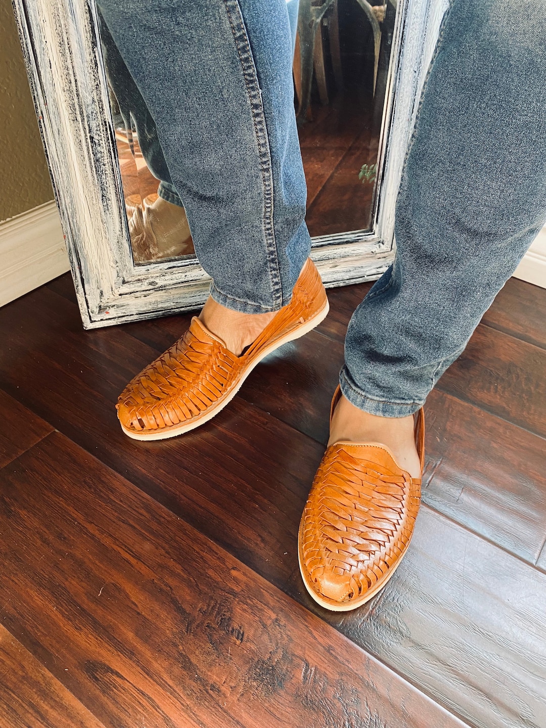 mens woven huaraches