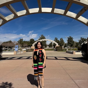 Embroidered Mexican Graduation Stole: Class of 2025