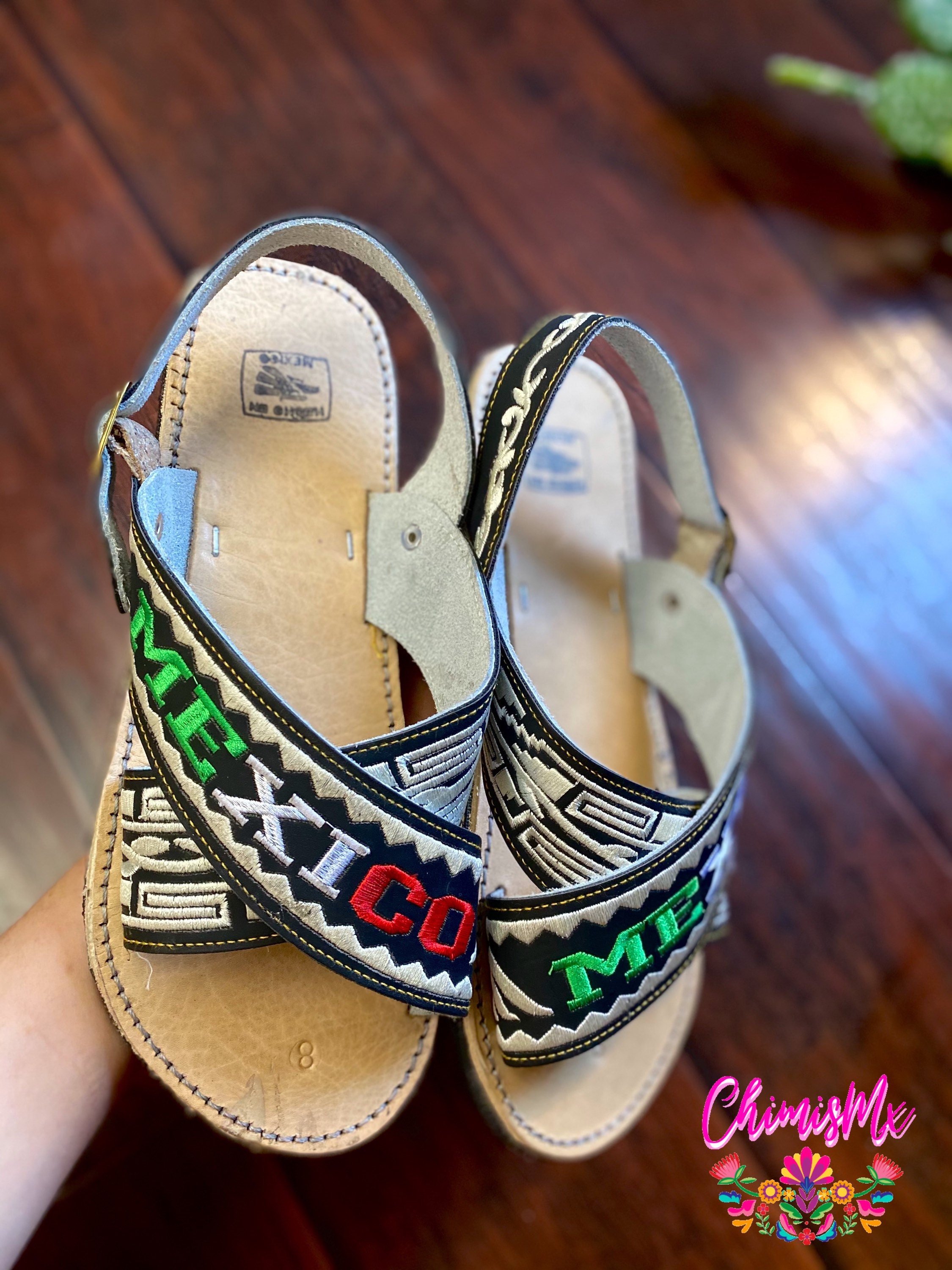 huaraches tipicos mexicanos