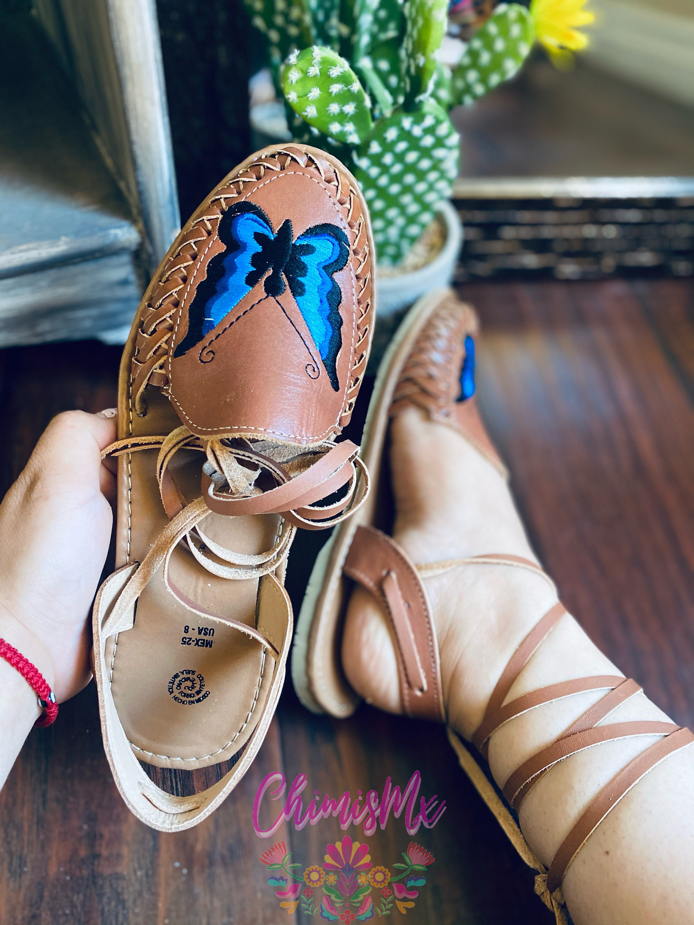 cute mexican huaraches