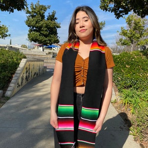 Class of 2025. Graduation stoles. Sarape stoles. Embroidered stoles. Mexican graduation stoles. Estolas de graduación. Mexican graduation.