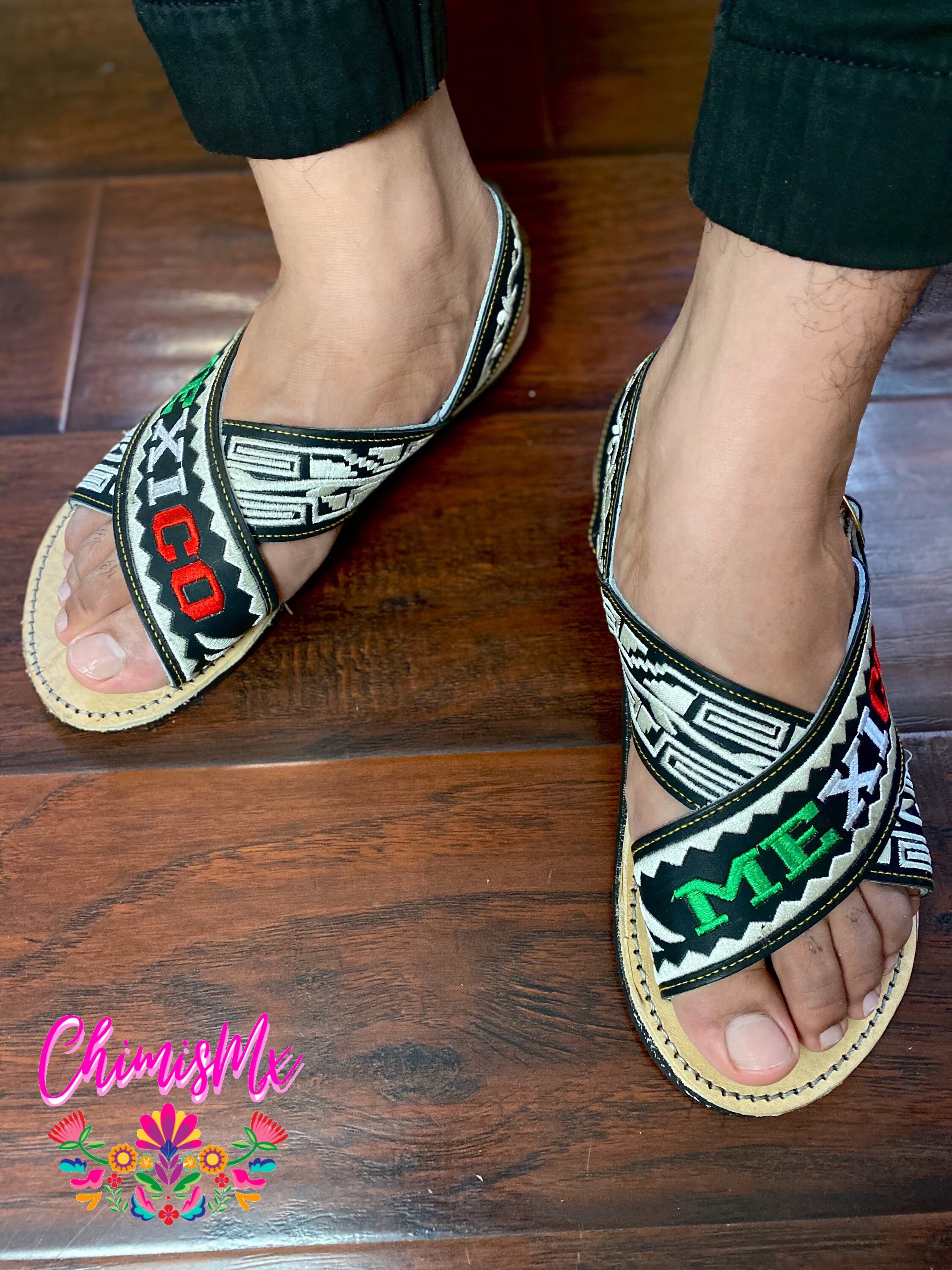 huaraches tipicos mexicanos