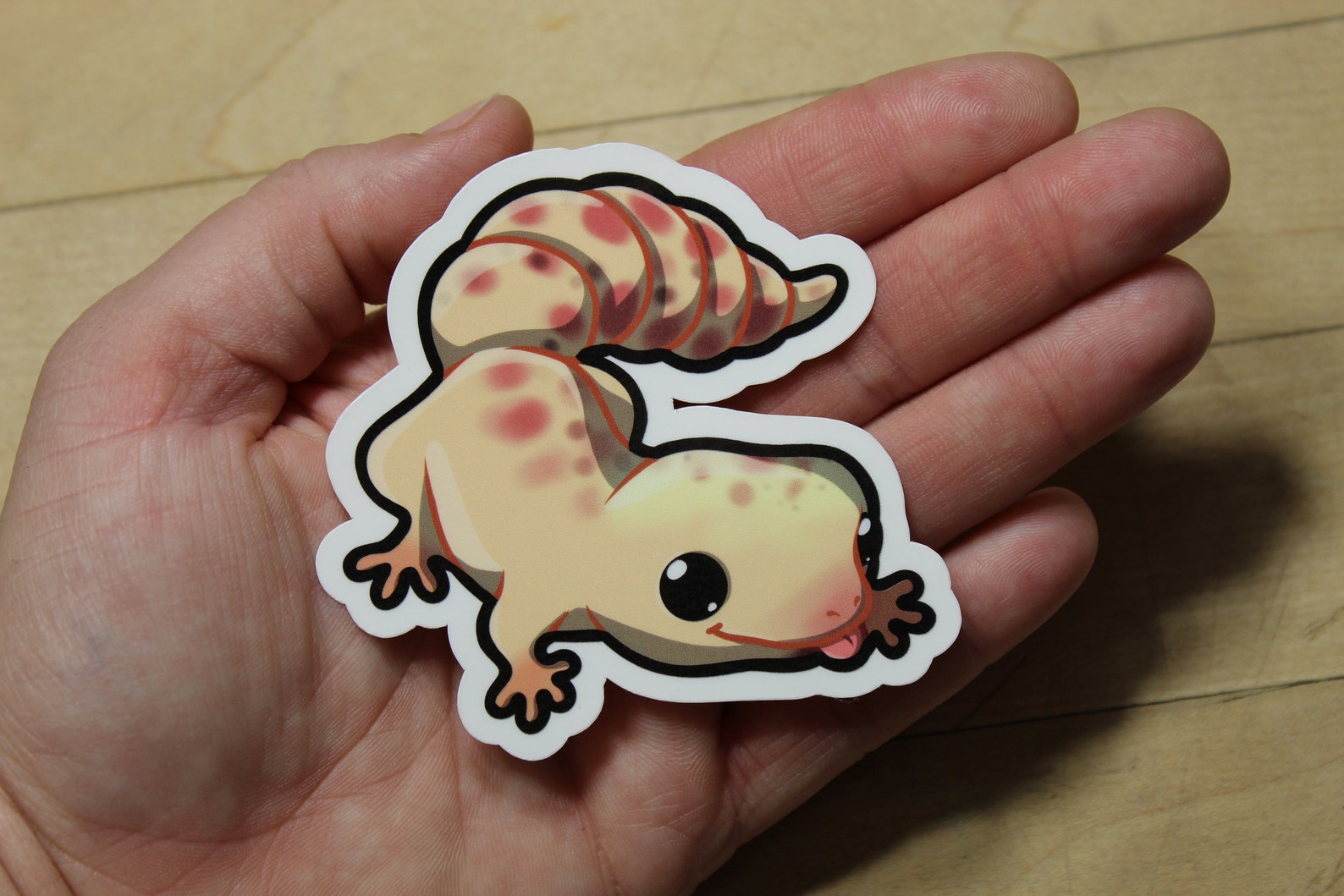 Super Kawaii Leopard Gecko Adorable Kawaii Reptile friend-for | Etsy
