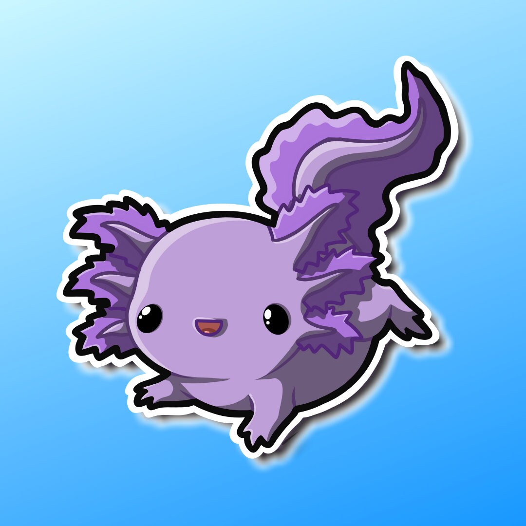 squishmallow purple axolotl