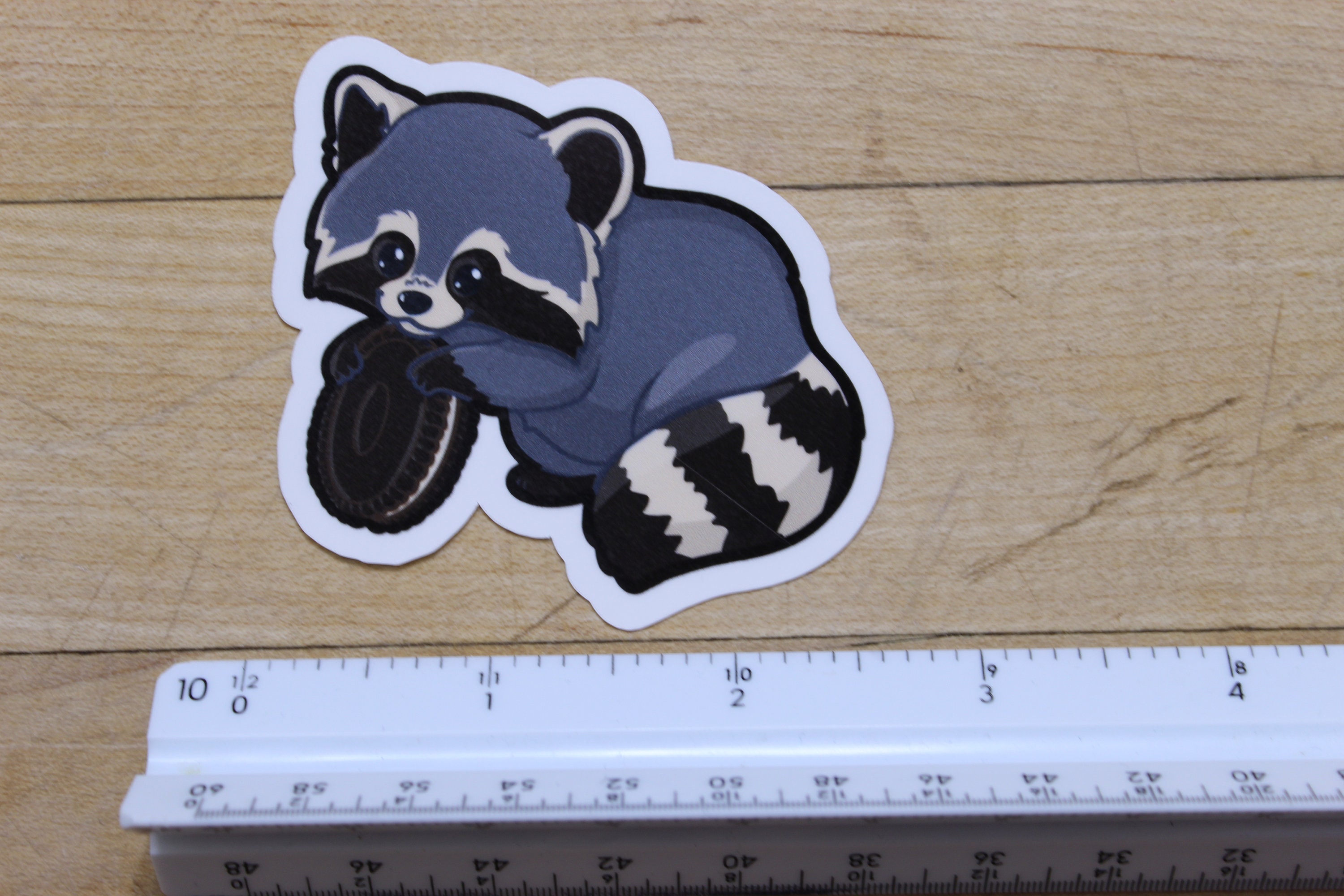 Wonder Raccoon Waterproof UV Resistant Vinyl Sticker 