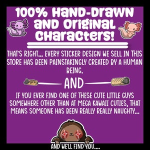 Succ It Succulant -Funny Phrase Sassy Stickers for your sarcastic self- Kawaii vinyl stickers animal for water bottles & laptops image 2