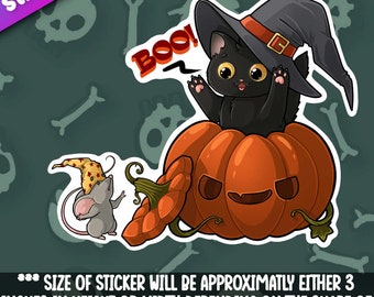 Purrlin- Suprise Pumpkin Purrlin the Magnificent - Kitten Wizard que será o mágico felino mais poderoso do mundo