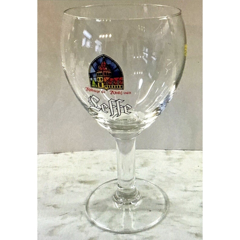 2pk LEFFE Belgian Beer Glass Chalice Goblet Abbaye De Abdij Van Leffe 25cl 8.5oz Etsy