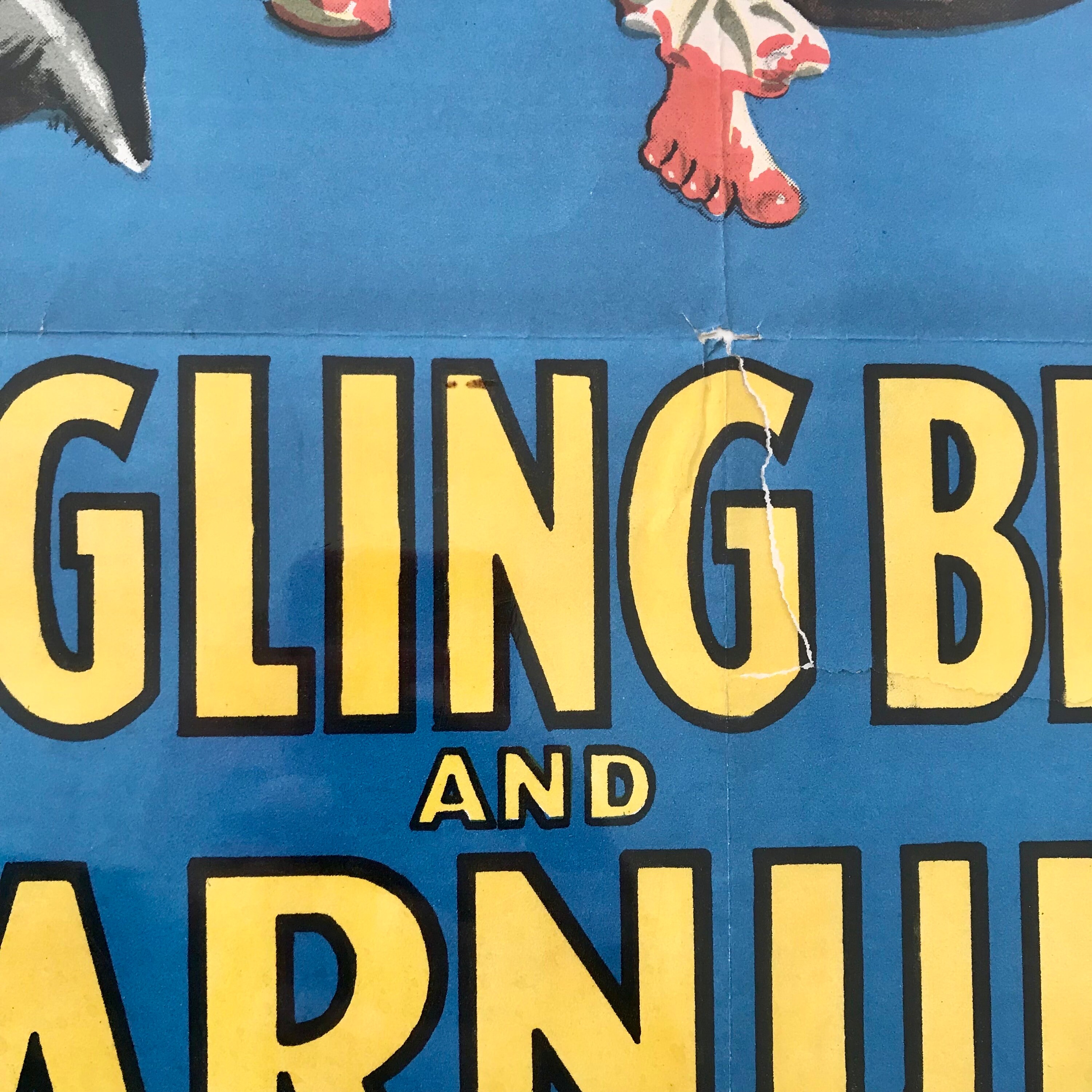 Genuine 1945 Ringling Brothers and Barnum & Bailey Circus Poster World