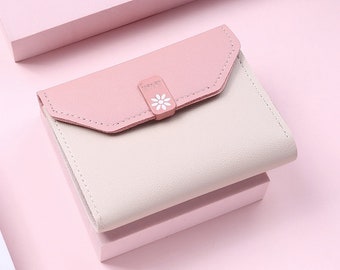 YUNEE Leather Purse Money Clip Fashion Short Multi-functional Wallet for Women YUNEE Leather Purse Money Clip Fashion Short Multi-functional Wallet for Women