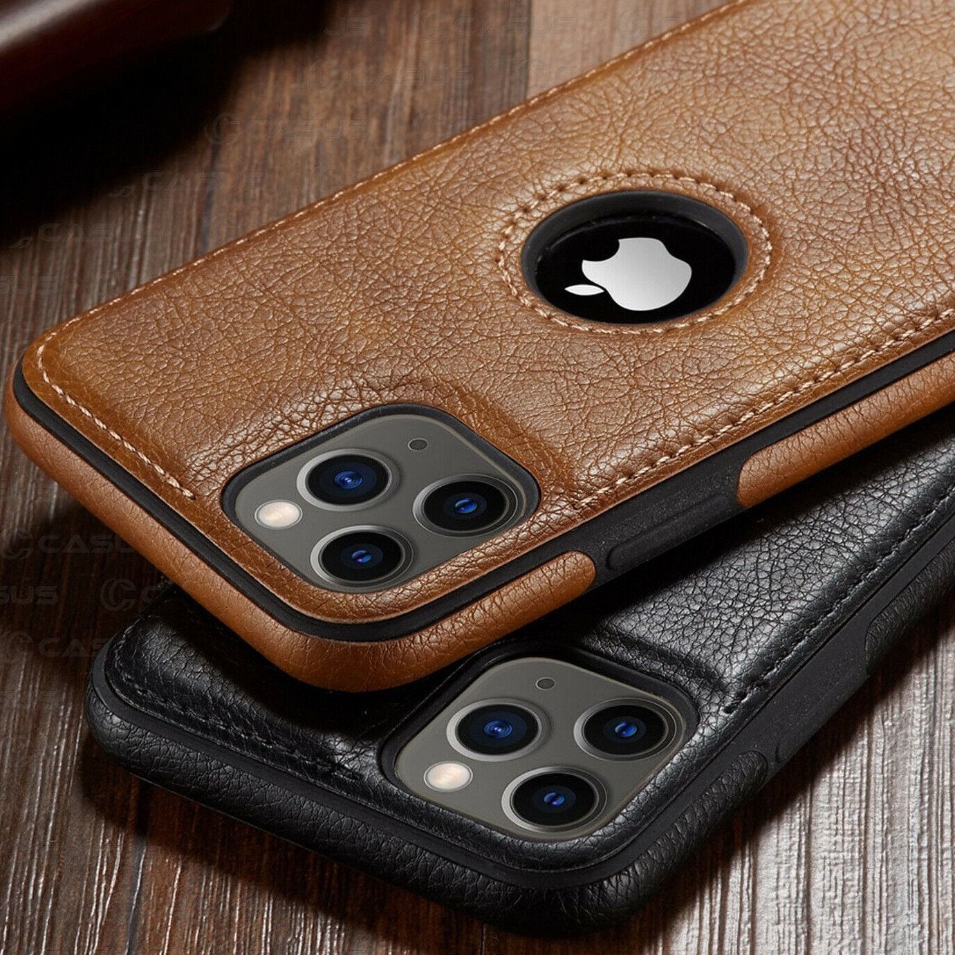 For Iphone 13 Pro Max Case Luxury Business Leather Stitching - Etsy UK