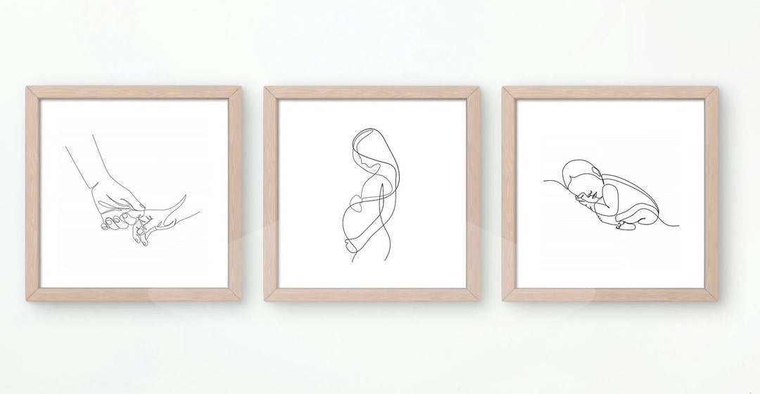 Trio of Posters, Set of 3 Family Posters, Personalized, Customizable ...