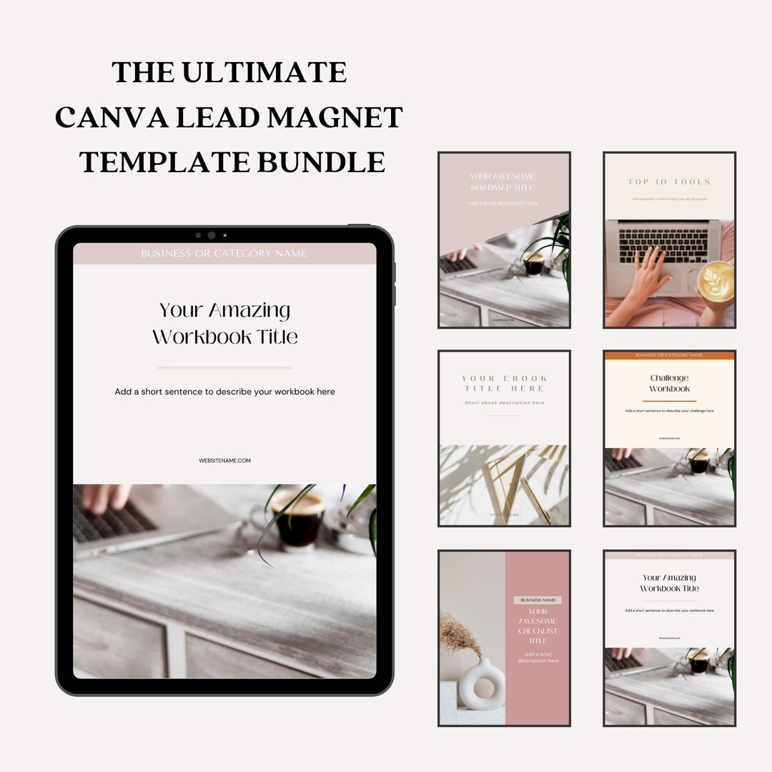 Canva Lead Magnet Templates for Coaches, Small Business Owners ...