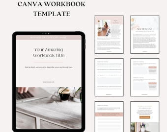Canva Workbook Templates For Coaches, Small Business Owners, Freelancers, And Service Providers