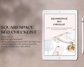 Squarespace SEO Checklist | SEO Keyword research guide and checklist for Squarespace