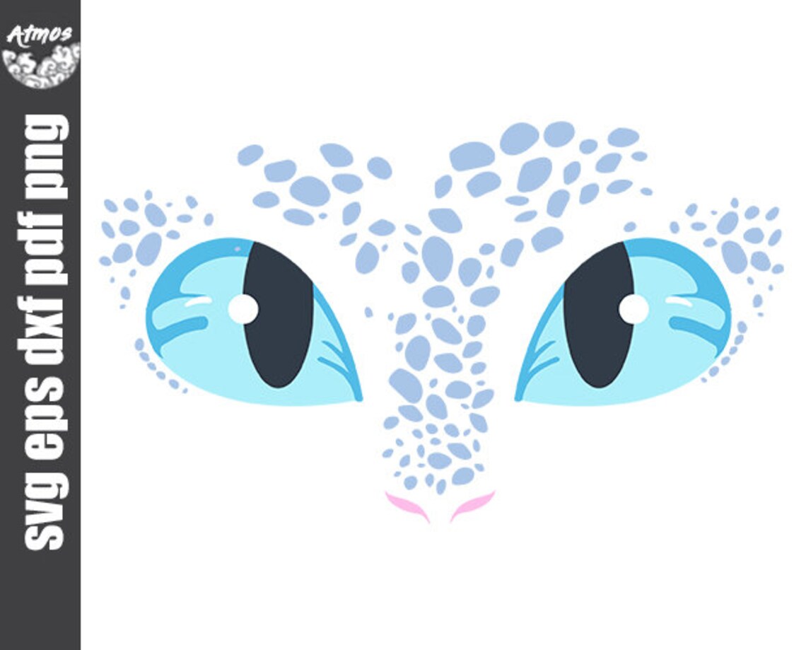 Light fury Eyes Cut Files Light fury SVG How to train your Etsy
