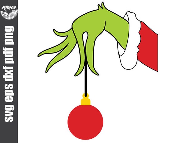 Grinch Svg Grinch Hand Cut File For Cricut And Silhouette Etsy