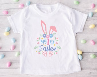 1st Easter Personalised Easter Children's Tshirt First Easter Gift T-shirt Egg Tshirt Easter Egg Easter clothes Easter Egg Hunt gift