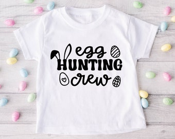 Egg Hunt Personalised Easter Children's Tshirt Easter Gift T-shirt Egg Tshirt Easter Egg Easter clothes Easter Egg Hunt gift