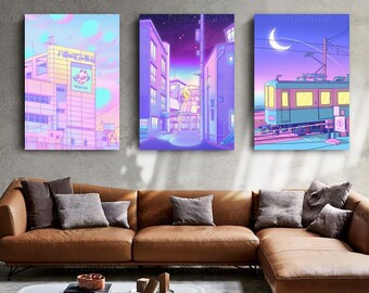Anime Scenery Etsy