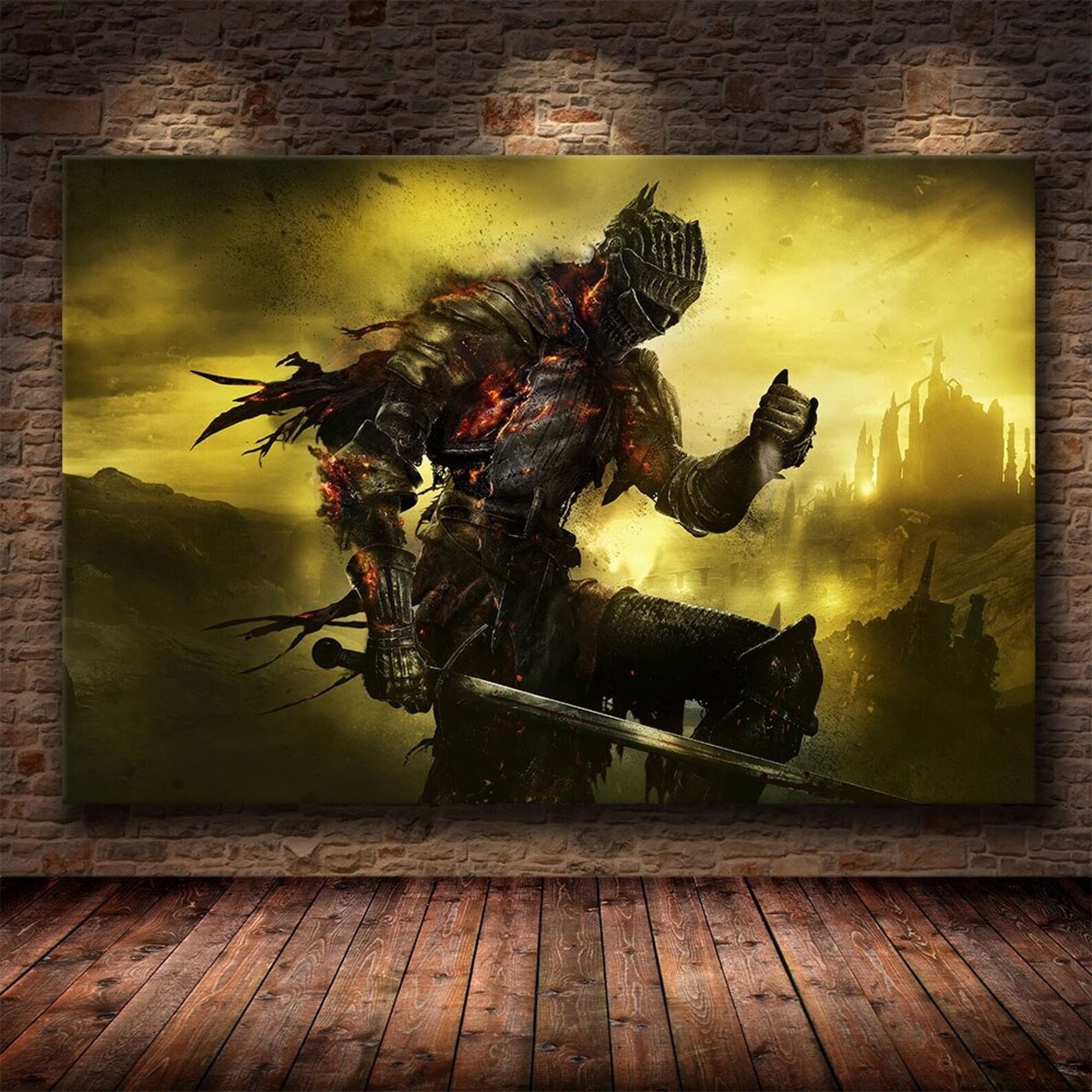 Dark Souls Canvas Wall Art Dark Souls III Canvas Wall Decor Etsy