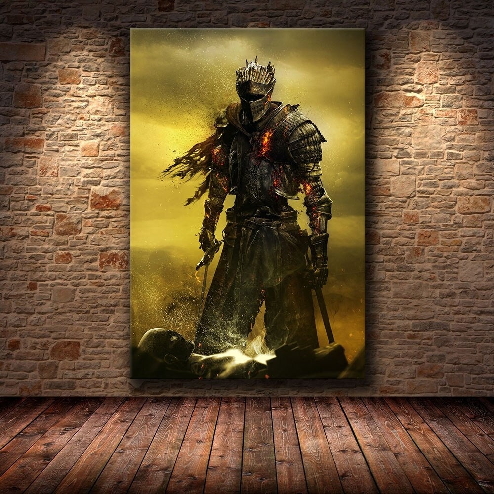 Dark Souls Canvas Wall Art Dark Souls III Canvas Wall Decor Etsy