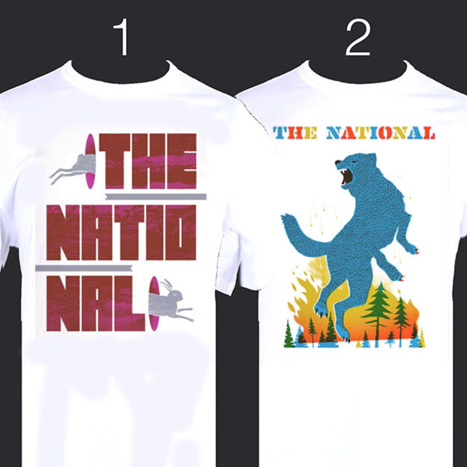 The National band Tshirt. American Alternative Rock band of Etsy