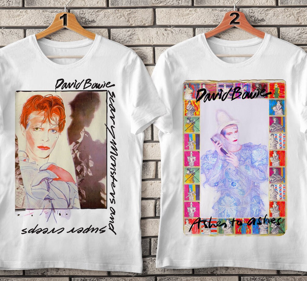 david bowie scary monsters t shirt