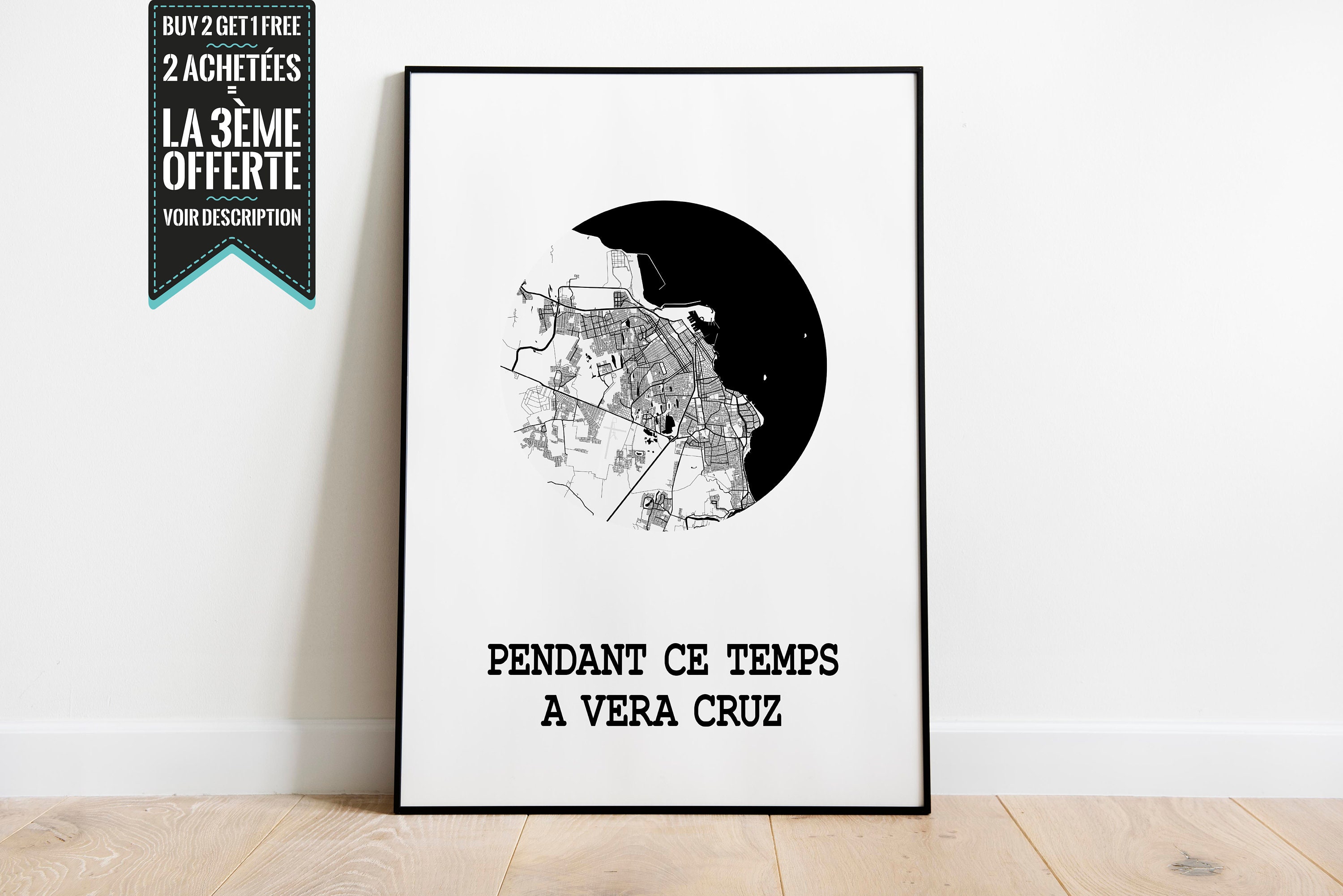 Affiche Décorative - La Cite de La Peur, Réplique Film Pendant Ce Temps à Vera Cruz