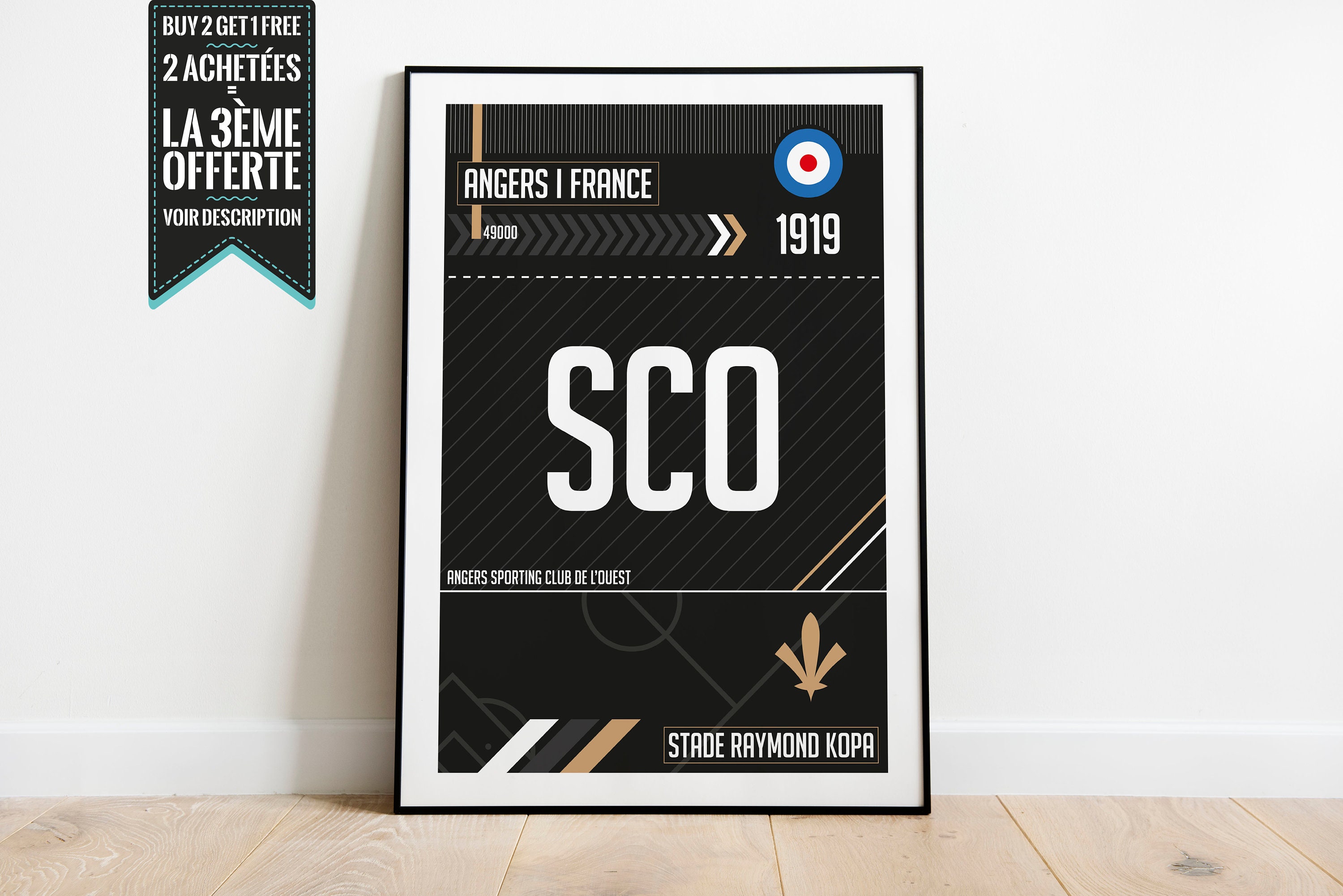 Affiche Décorative - Sco Angers