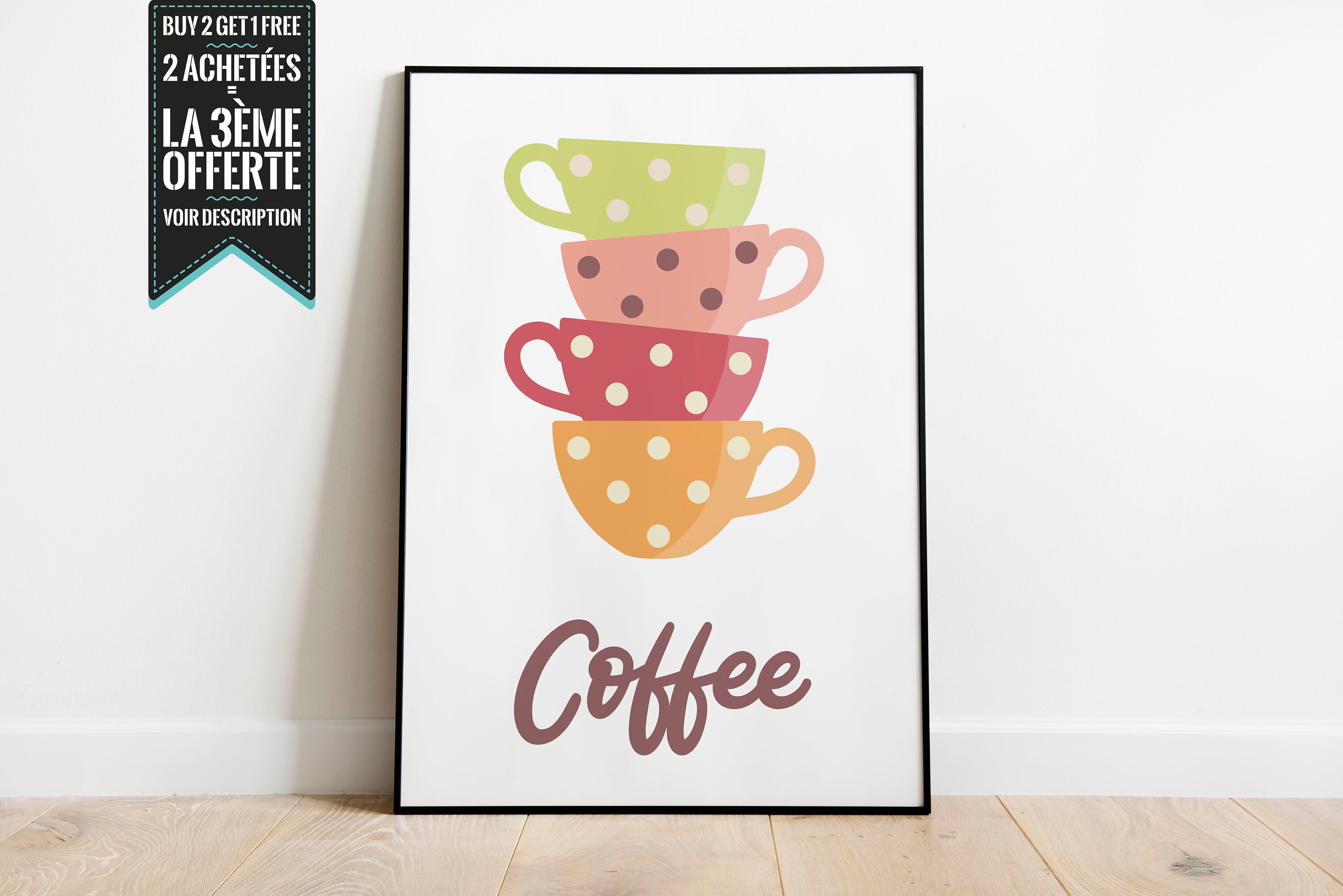 Affiche Décorative - Coffee