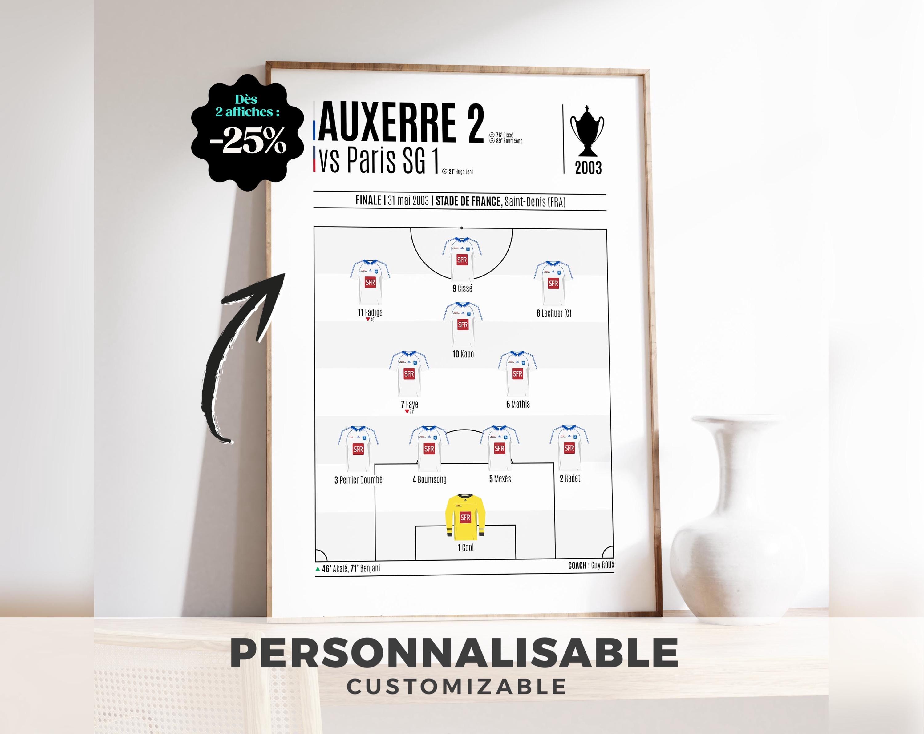 Auxerre-Guingamp : l'AJA en finale de la Coupe de France 10 ans après