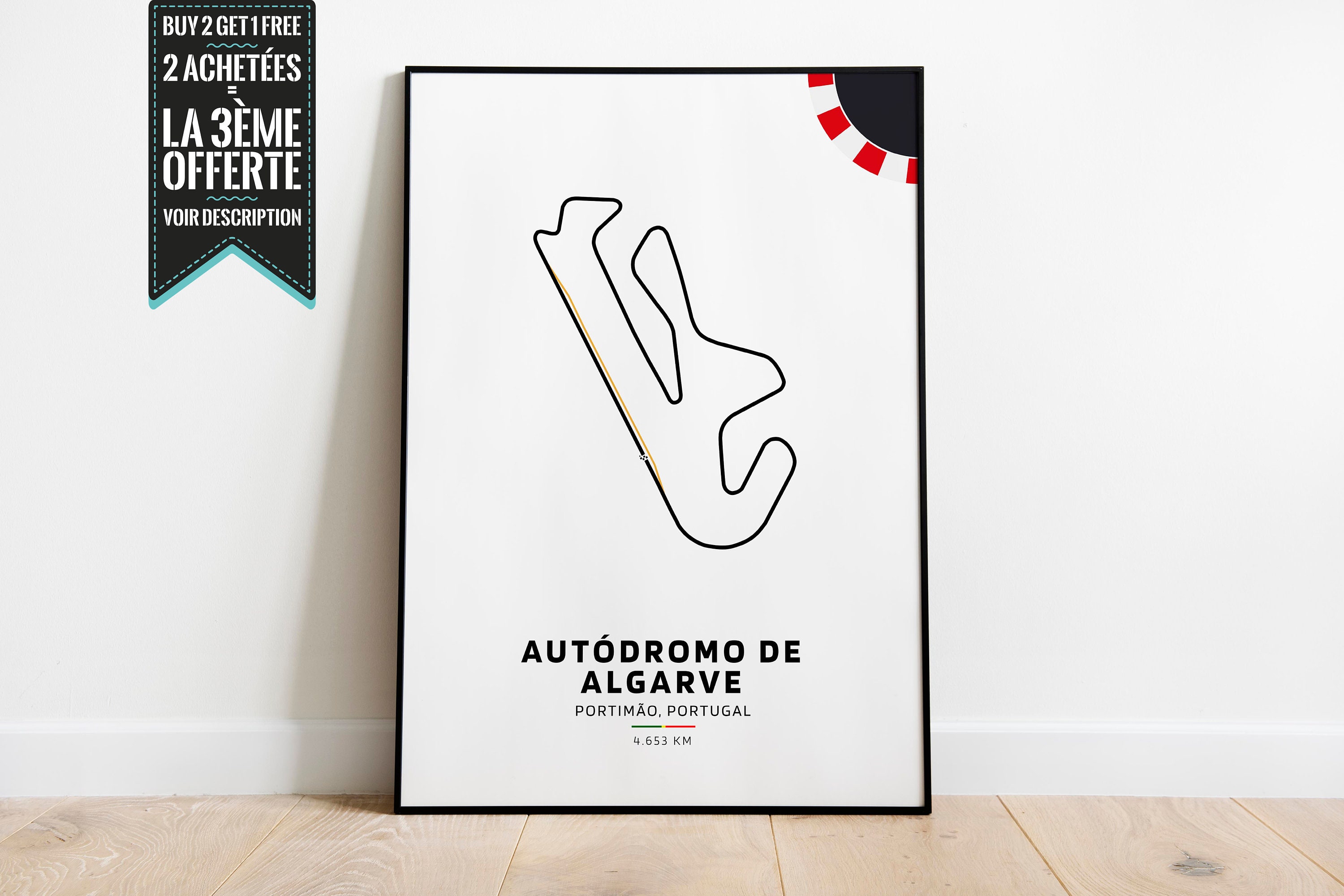 Affiche Décorative - Autodromo de Algarve Sport Automobile